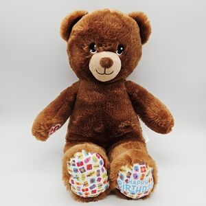 BAB | "Happy Birthday" plush teddy bear stuffed toy 16"